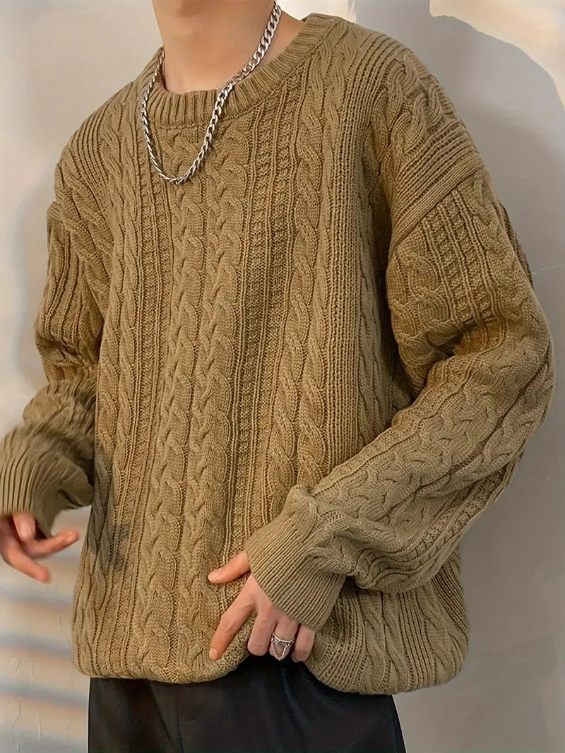 Comfortable Warm Herrenpullover